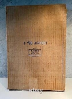 RARE! Circa 1951 T. Cohn #88 Airport Playset Never Assembled