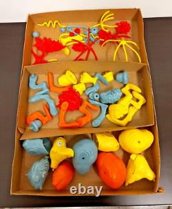 RARE! Dr Seuss Zoo Set by Revell 1959 Norval, Tingo, Gowdy 3 Interchangeable