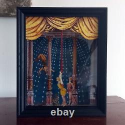 RARE FEMALE ACROBAT SAND TOY MECHANICAL sand-powered made to order