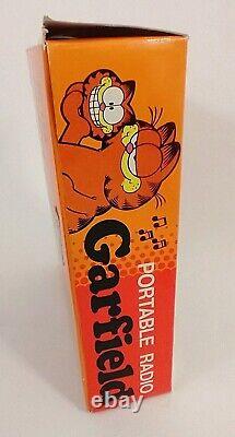 RARE HTF 1978 GARFIELD AM RADIO in Box Vintage