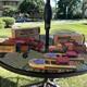 RARE LOT (5) 1940s UNIVERSAL Toy& Novelty Co. Chicago Wooden Toys See Photos