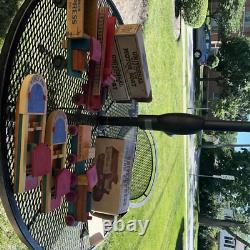 RARE LOT (5) 1940s UNIVERSAL Toy& Novelty Co. Chicago Wooden Toys See Photos