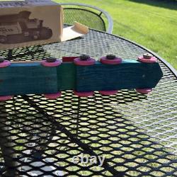 RARE LOT (5) 1940s UNIVERSAL Toy& Novelty Co. Chicago Wooden Toys See Photos