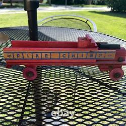 RARE LOT (5) 1940s UNIVERSAL Toy& Novelty Co. Chicago Wooden Toys See Photos