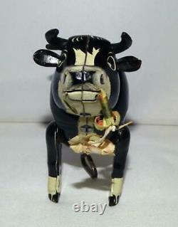 RARE NEAR MINT? DISNEY 1950's FIERCE FERDINAND THE BULL WIND-UP TOY-LINEMAR