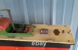 RARE VINTAGE 1930S ORKIN CRAFT WIND UP BOAT. Rare body style