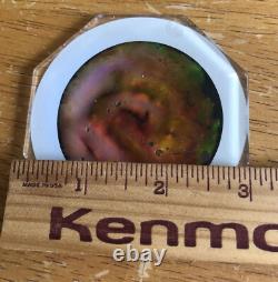 RARE Vintage 1980's Space Fidgit 3 Color Changing Toy Doodler Disc Psychedelic