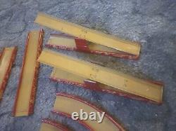 RARE Vintage Tippco (#793) German Wind Up Car Race Track Set Tin Litho
