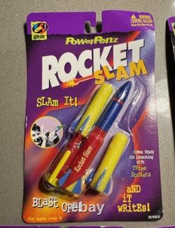 RARE Vintage Yes Gear PowerPenz Air Attack 1995 Pen New Sealed Complete Set Of 4