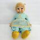 RUSHTON Rubber Face Doll Ms Beasley Blue White Polka Dot Yellow Shoes Jill Doll
