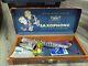 RareVintage Plastic Emenee Gold & Silver Saxophone Musical Instrument Toy In Box
