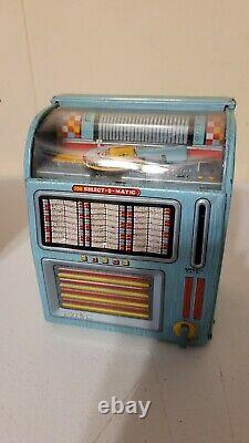 Rare 100 Select-O-Matic Tin Litho Toy By Haji Japan