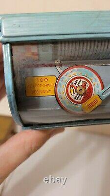 Rare 100 Select-O-Matic Tin Litho Toy By Haji Japan