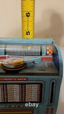 Rare 100 Select-O-Matic Tin Litho Toy By Haji Japan