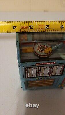 Rare 100 Select-O-Matic Tin Litho Toy By Haji Japan