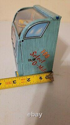 Rare 100 Select-O-Matic Tin Litho Toy By Haji Japan