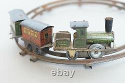 Rare! 1890 ### Issmayer ## Early Stork Leg Clockwork Train ##