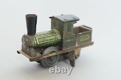 Rare! 1890 ### Issmayer ## Early Stork Leg Clockwork Train ##