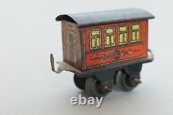 Rare! 1890 ### Issmayer ## Early Stork Leg Clockwork Train ##