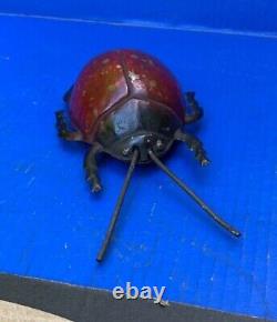 Rare 1911 S. Gunthermann Perplex Wind Up Lady Bug Ladybug Tin Toy Works Bavaria