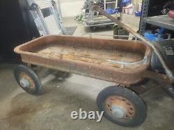 Rare 1930's Clipper Ball Bearing Coaster Wagon (All Original!)