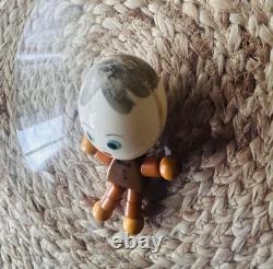 Rare 1930s Bakelite Teething Toy Eddie Egg Head Vintage Crib Toy
