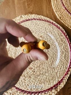 Rare 1930s Bakelite Teething Toy Eddie Egg Head Vintage Crib Toy