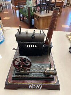 Rare! Antique 1920s Doll DC Horizontal working 1920 Steam Engine with Boiler Toy