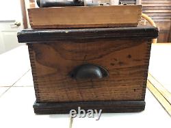 Rare Boys Favorite Tool Chests 2800 S With Original Wooden Vintage Tools Very Nice