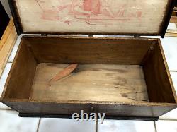 Rare Boys Favorite Tool Chests 2800 S With Original Wooden Vintage Tools Very Nice