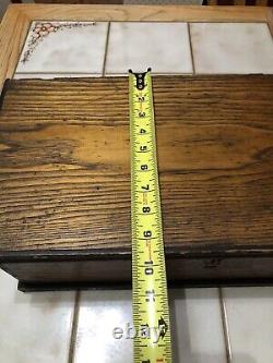 Rare Boys Favorite Tool Chests 2800 S With Original Wooden Vintage Tools Very Nice
