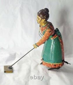 Rare Distler Günthermann Busy Lizzie Tin Litho Toy, Germany c1920s