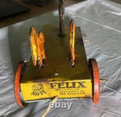 Rare Felix the Cat by Nifty Toys 1930s Chasing Mice by Pat Sullivan