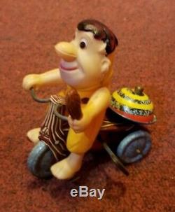 Rare Marx 1962 Fred Flintstone Tricycle With Original Box