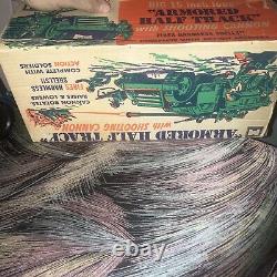 Rare Multiple Products Ww 2 Armored 15 Inch Half Track With Original Box 1965