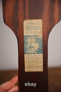 Rare Original Dancin Dan & Dina Wonder Women Tap Dancer Wood Toy 1938 Americana
