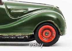 Rare Schuco Examico 4001 Windup Metal Car Green Original Vintage Works! Germany