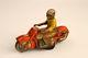 Rare Vintage 1950s Schuco #1005 Carl Tin Windup Motorcycle Toy