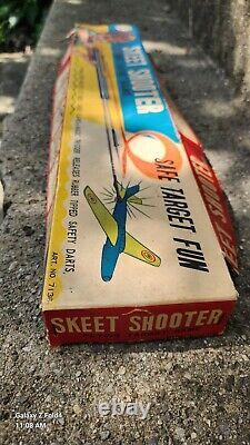 Rare Vintage 1967 Frankonia Skeet Shooting Toy Shot Gun Dart Game Target Rifle