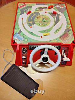 Rare Vintage 1974 Antique U-Drive-It Table Top Action Toy Set Pre-Owned Untested