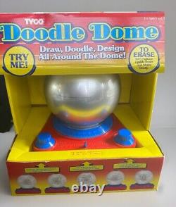 Rare Vintage 1992 Doodle Dome Globe Toy New In Box