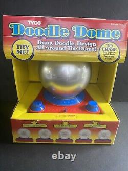 Rare Vintage 1992 Doodle Dome Globe Toy New In Box