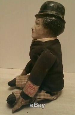 Rare Vintage Antique 1918 Charlie Chaplin Gee Tumbling Toys Wind Up Toy Gund