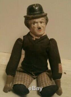 Rare Vintage Antique 1918 Charlie Chaplin Gee Tumbling Toys Wind Up Toy Gund