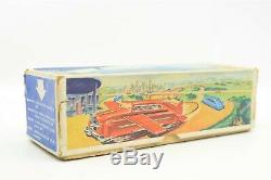 Rare Vintage Blomer & Schueler Aero-Car #500 with Original Box Tin Windup Toy Car