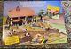 Rare Vintage Britains Farmhouse Farmyard 4712 Boxed Playset Farm Animals