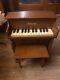 Rare Vintage Child's Schoenhut 25 Key Piano With Original Stool