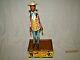 Rare Vintage Dapper Dan Carter's Coon Jigger Tin wind up toy by Louis Marx