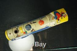 Rare Vintage Linemar Walt Disney Mickey Mouse Meteor Train Tin Wind Up Toy