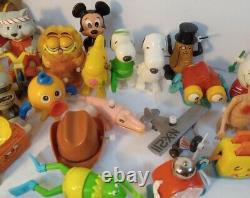 Rare Vintage Lot Wind Up Toys (45) Tomy, ABC, Galoab, Talbot, Hallmark 1966-1987